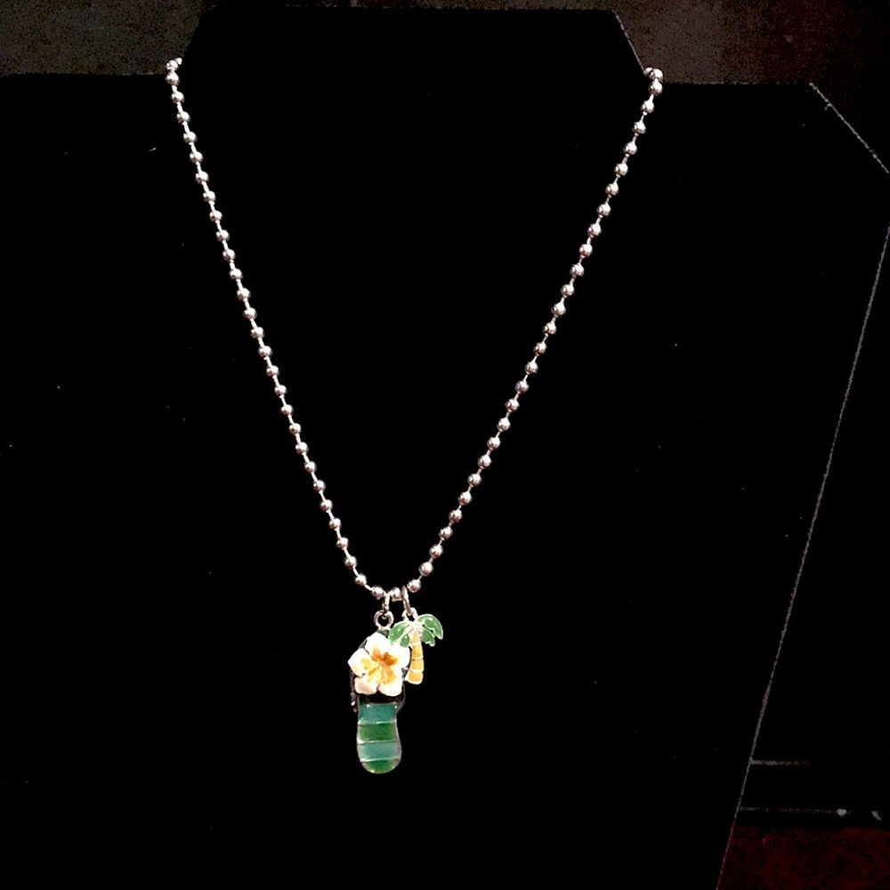 Cookie Lee Adjustable Flip Flop/Palm Tree NL